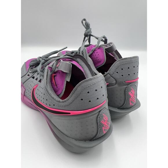 Size 8.5 Men’s Nike Air Zoom GT Cut 3 “Smoke Grey/ Hot Fuchsia” DV2913-006 New